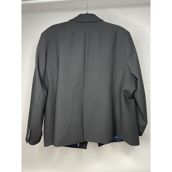 J. Crew Madelyn Blazer Four-Season Stretch Women's 24 Black Preppy Luxury Jacket - Picture 3 of 6